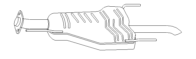 Rear Muffler (11247)