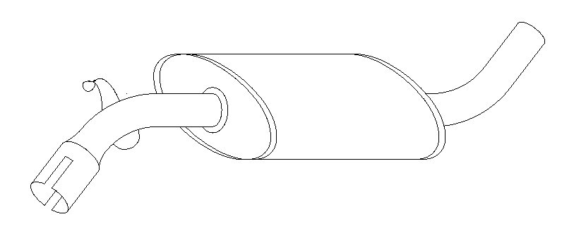 Centre Muffler (10915)