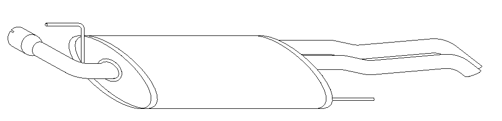 Rear Muffler (10939)