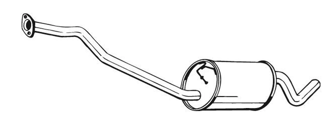 Centre Muffler (15464)