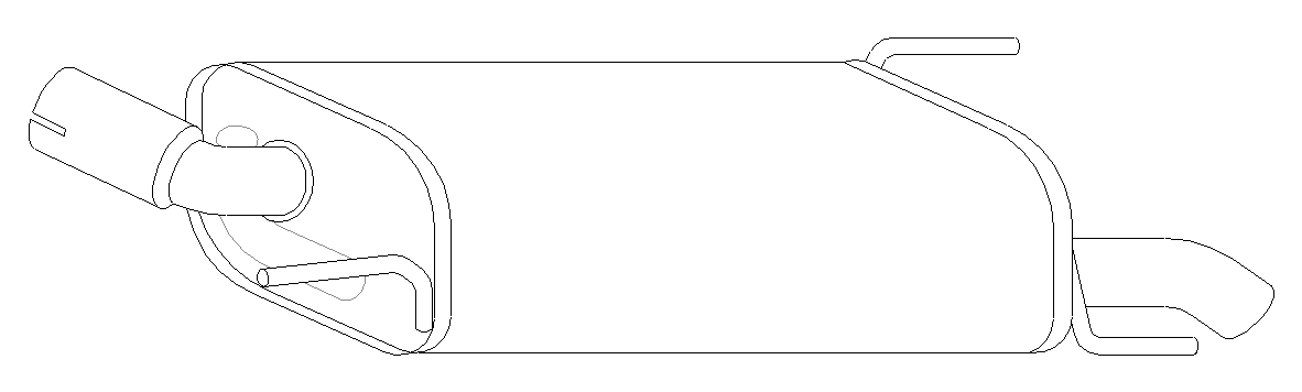 Rear Muffler (11271)