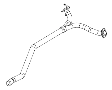 Exhaust Pipe (14604)
