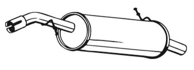 Rear Muffler (13609)