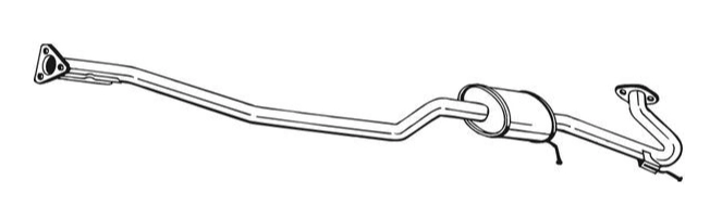 Centre Muffler (13561)