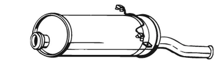 Rear Muffler (12539)