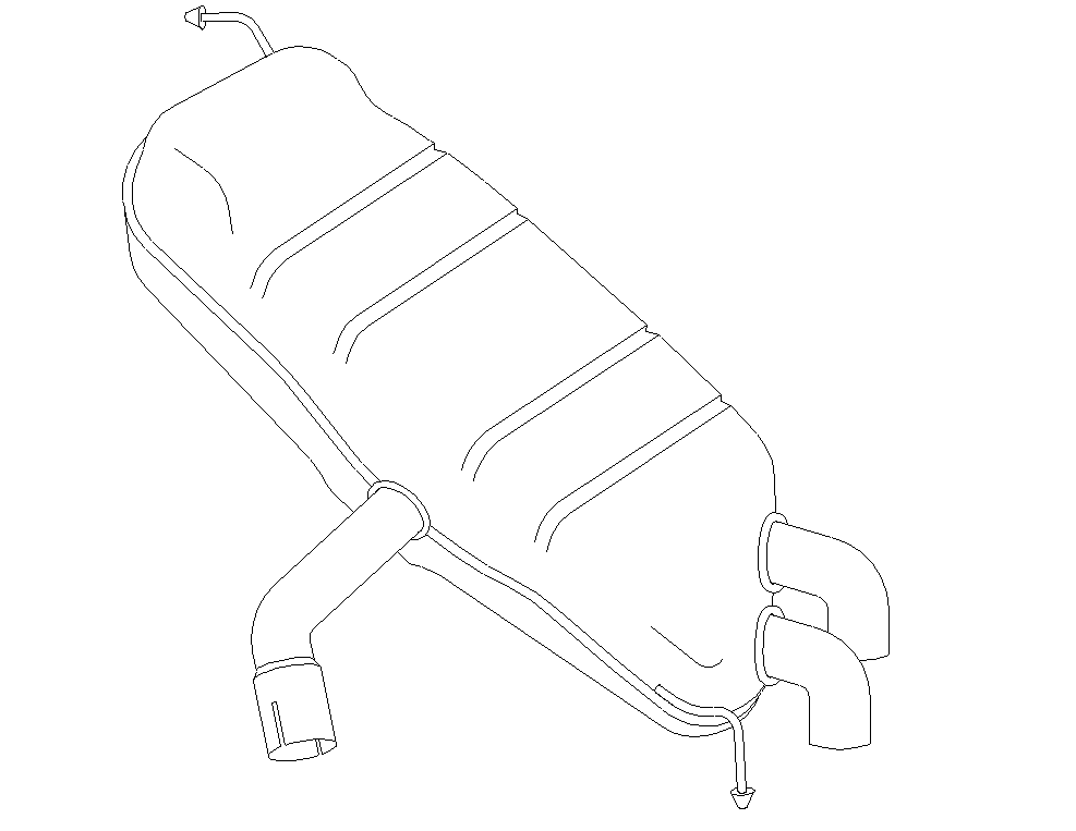 Rear Muffler (11229)