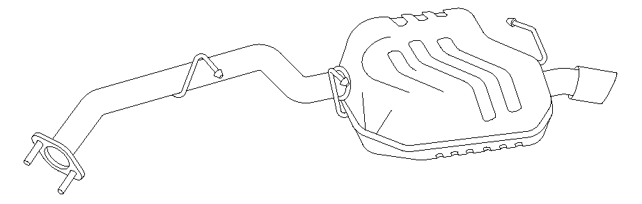 Rear Muffler (14546)