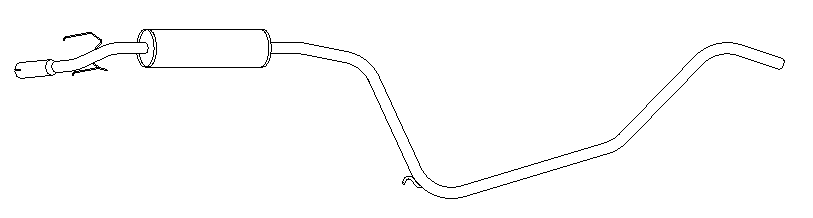 Centre Muffler (10603)