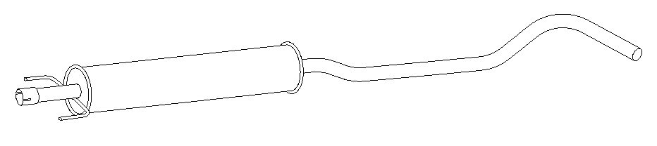 Centre Muffler (14468)