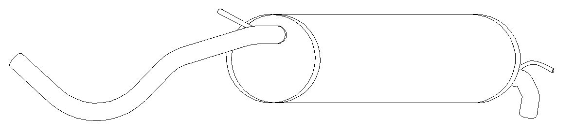 Rear Muffler (11393)