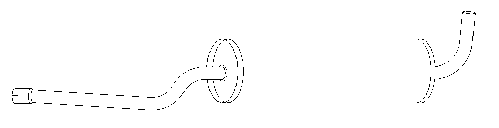 Centre Muffler (11045)