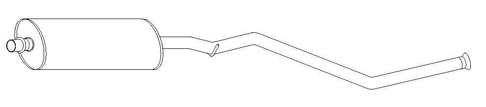Centre Muffler (10758)