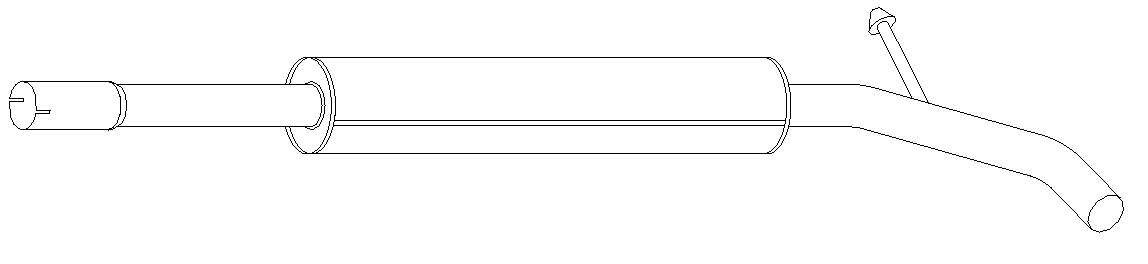 Centre Muffler (11478)