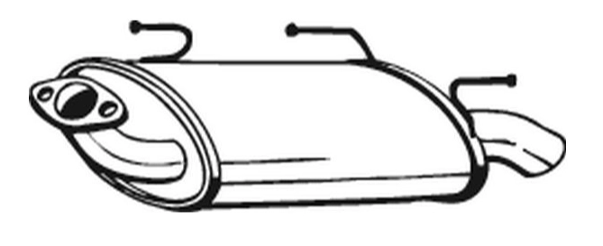 Rear Muffler (13557)
