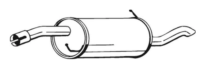 Rear Muffler (14120)