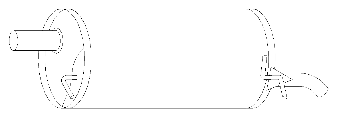 Rear Muffler (11277)