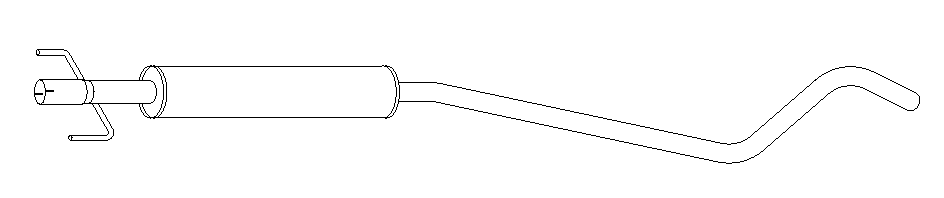 Centre Muffler (11189)