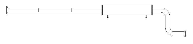 Centre Muffler (10409)