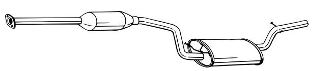 Centre Muffler (14929)