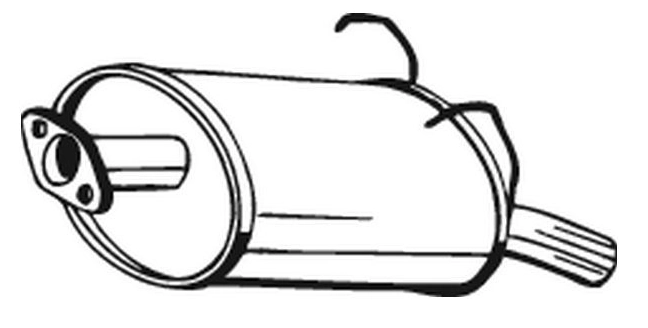 Rear Muffler (12779)