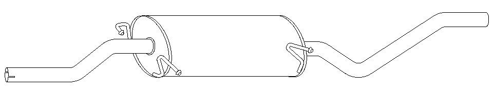 Centre Muffler (11489)