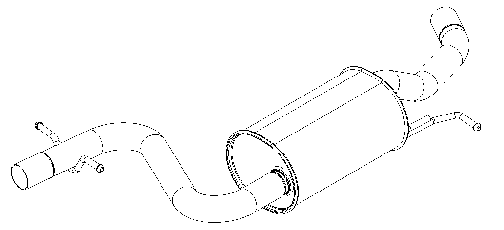 Centre Muffler (15249)