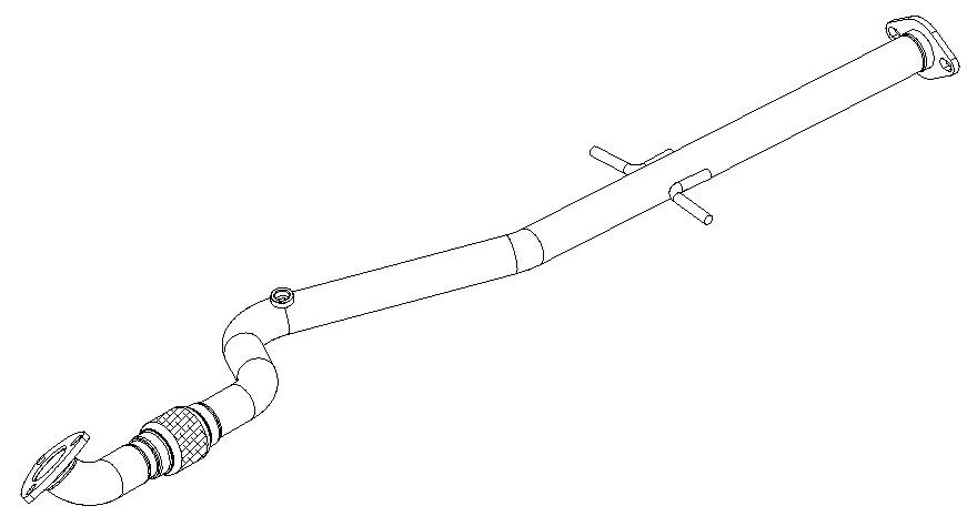 Exhaust Pipe (16210)