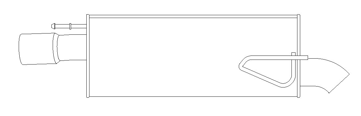 Rear Muffler (11307)