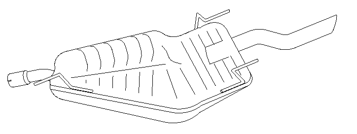 Rear Muffler (10837)