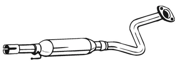 Centre Muffler (15560)