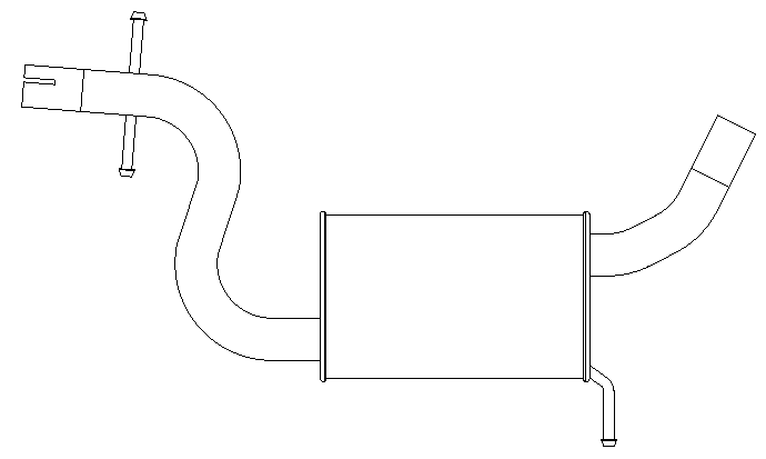 Centre Muffler (15282)