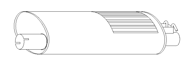 Rear Muffler (11048)