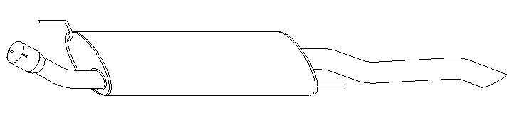 Rear Muffler (10940)