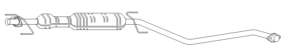 Centre Muffler (10698)