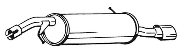 Rear Muffler (14576)