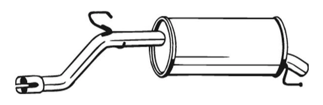 Rear Muffler (16143)