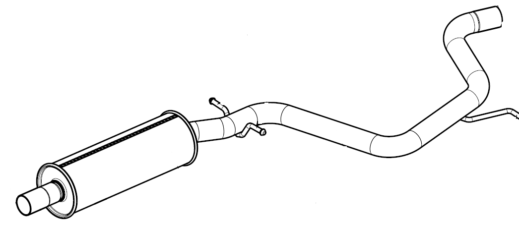 Centre Muffler (14642)