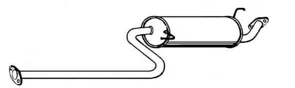 Rear Muffler (13001)