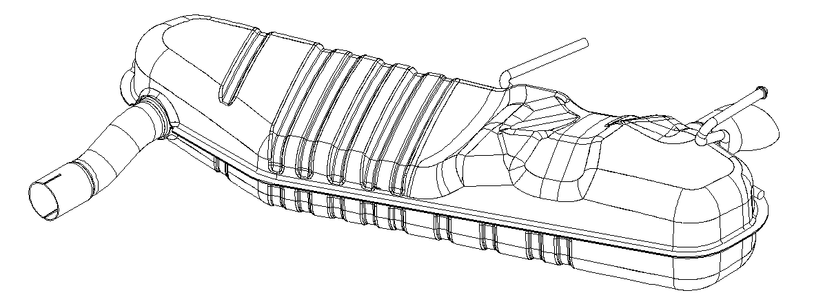 Rear Muffler (11483)