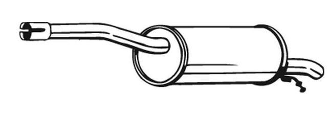 Rear Muffler (15463)