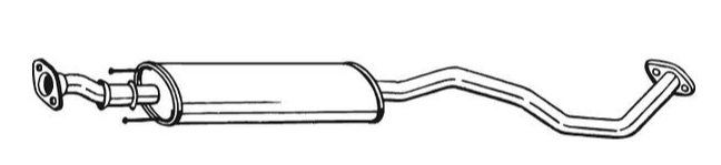 Centre Muffler (14959)