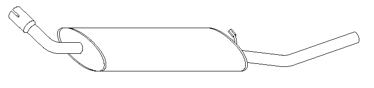 Rear Muffler (10181)