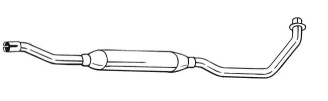 Centre Muffler (15163)