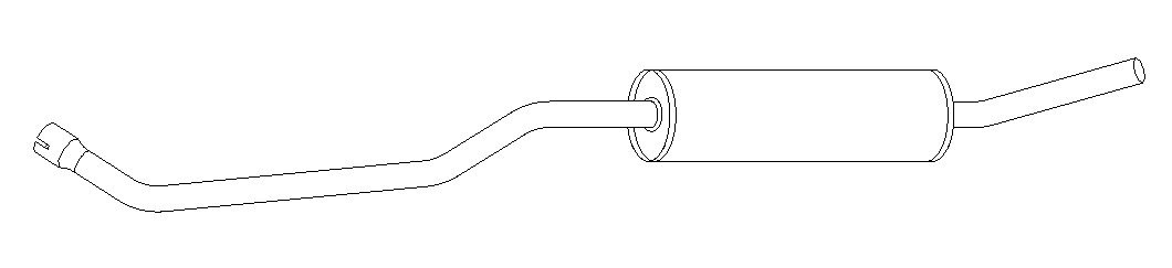 Centre Muffler (10399)