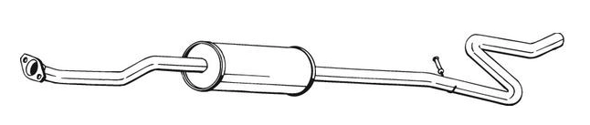Centre Muffler (14133)