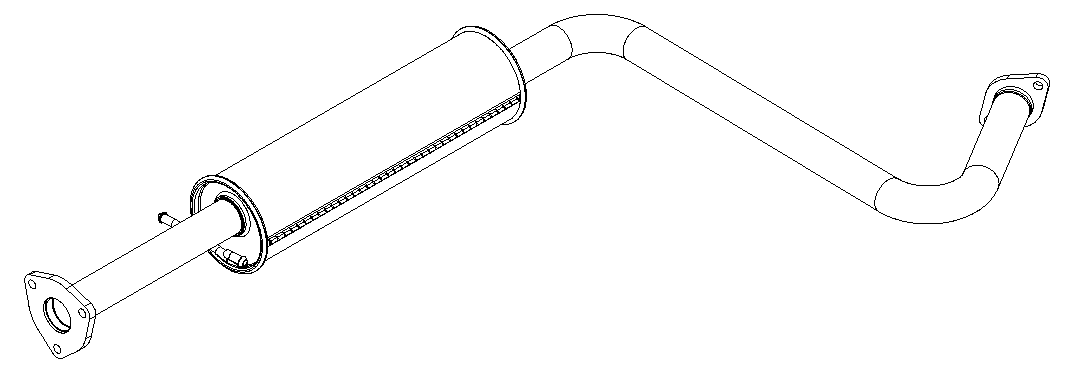 Centre Muffler (15996)