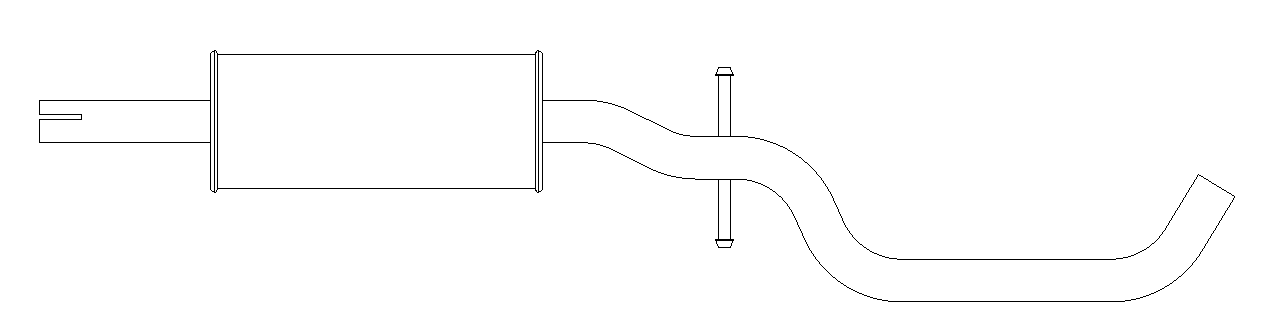 Centre Muffler (11331)