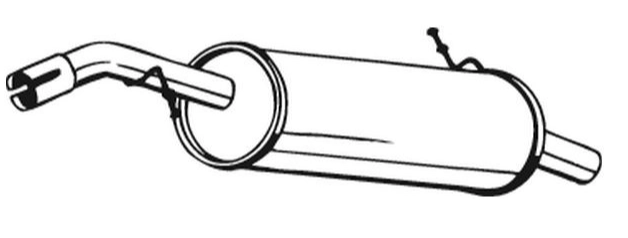 Rear Muffler (15468)