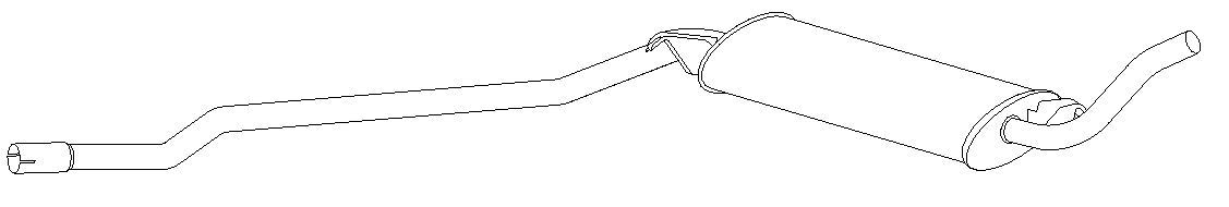 Centre Muffler (10023)