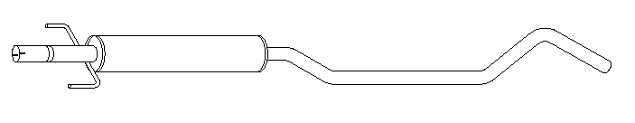 Centre Muffler (11460)